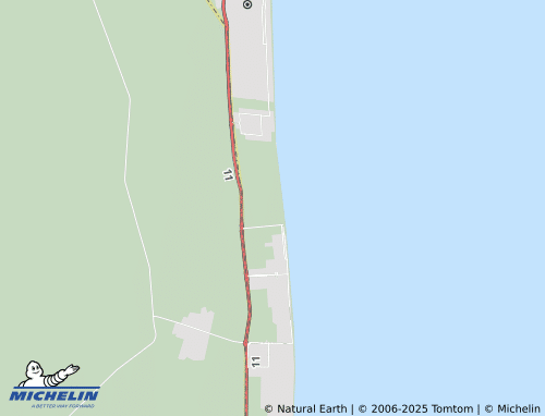 MICHELIN La Lucila del Mar map - ViaMichelin