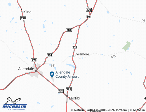 Carte MICHELIN Sycamore - ViaMichelin