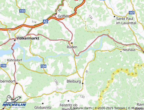 Mappa MICHELIN Lippitzbach - ViaMichelin