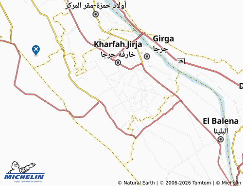 Mappa MICHELIN al-Qar'an - ViaMichelin
