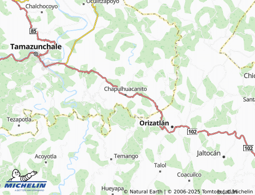 MICHELIN Pistello map - ViaMichelin