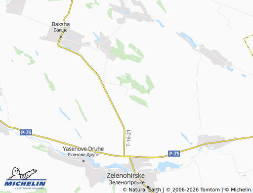 Mapa MICHELIN Dubky - ViaMichelin