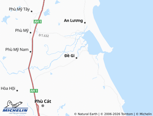 Carte MICHELIN Cát Minh - ViaMichelin