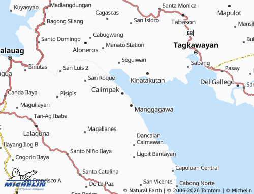 Mappa MICHELIN Manlayo - ViaMichelin
