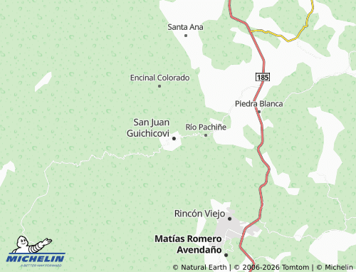 Kaart MICHELIN Segunda Sección - ViaMichelin