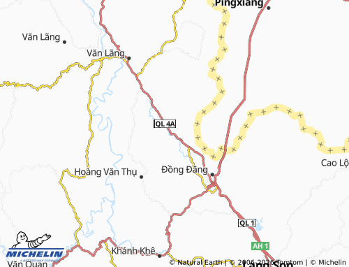 MICHELIN-Landkarte Tân Mỹ - ViaMichelin