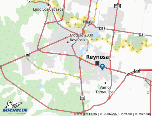 Mappa MICHELIN Adolfo Ruiz Cortines - ViaMichelin