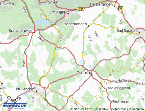 Carte MICHELIN Bernweiler - ViaMichelin