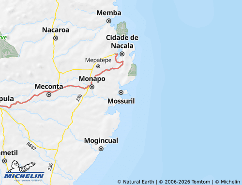 Carte MICHELIN Mossuril - ViaMichelin