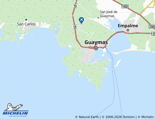 Mapa MICHELIN Humberto Gutiérrez Corona - ViaMichelin