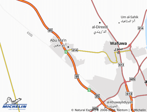 MICHELIN-Landkarte al-Rawaeeha - ViaMichelin