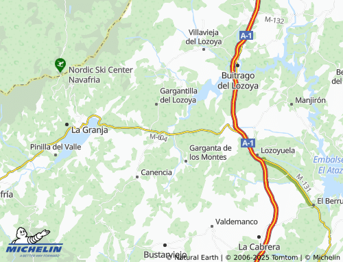 MICHELIN Las Pajarillas map - ViaMichelin