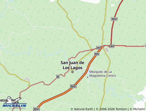 MICHELIN La Calera map - ViaMichelin