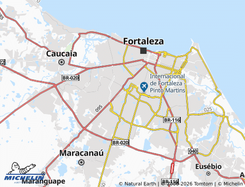 Mapa MICHELIN Parangaba - ViaMichelin