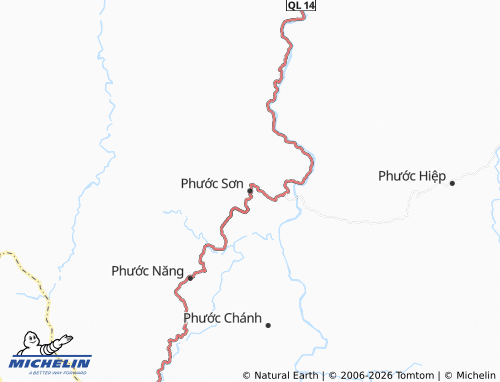 MICHELIN-Landkarte Phước Sơn - ViaMichelin