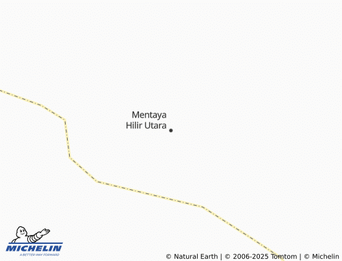 MICHELIN Mentaya Hilir Utara map - ViaMichelin