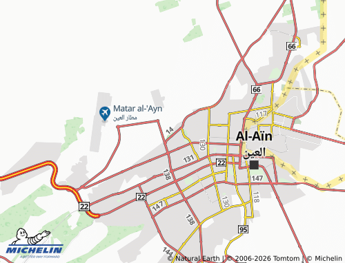 MICHELIN Niga Al Zeeb map - ViaMichelin