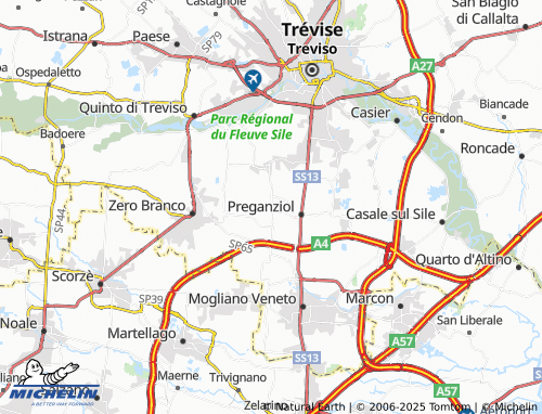 Mappa MICHELIN Castelcucco - ViaMichelin