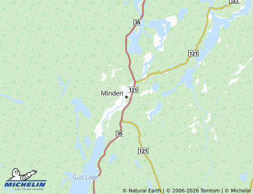 Carte MICHELIN Minden - ViaMichelin