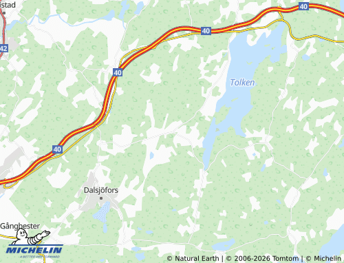 Mappa MICHELIN Äspered - ViaMichelin