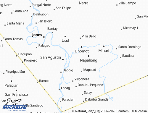 Mappa MICHELIN Papan Weste - ViaMichelin