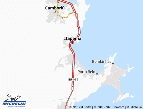 Mapa MICHELIN Morretes - ViaMichelin