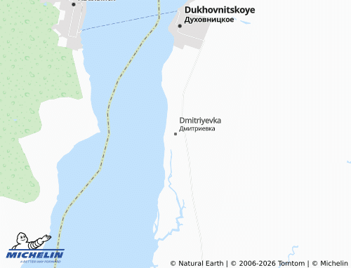 MICHELIN-Landkarte Dmitriyevka - ViaMichelin