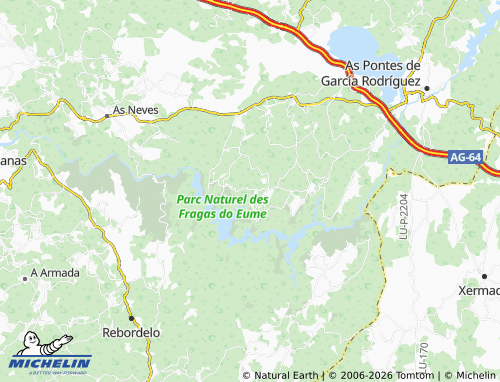 MICHELIN Fragachá map - ViaMichelin