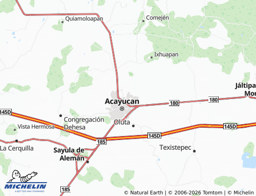 Mapa MICHELIN Rincón del Bosque - ViaMichelin
