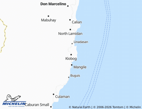 MICHELIN Kiobog map - ViaMichelin