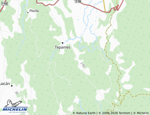 MICHELIN El Amarradero map - ViaMichelin