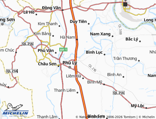Mapa MICHELIN Liêm Tuyền - ViaMichelin