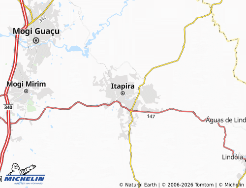 Mapa MICHELIN Centro - ViaMichelin