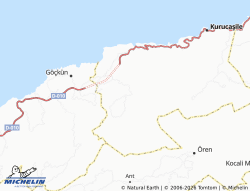 MICHELIN Paşalılar map - ViaMichelin