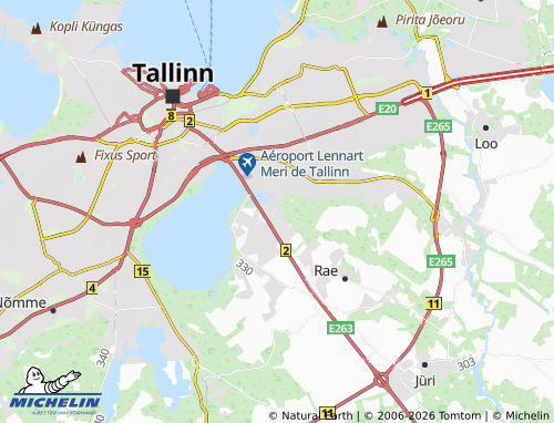 MICHELIN Peetri map - ViaMichelin