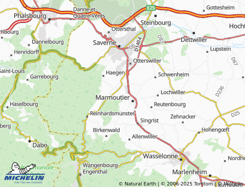 MICHELIN-Landkarte Sindelsberg - ViaMichelin