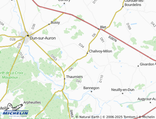 Mapa MICHELIN Le Froid - ViaMichelin