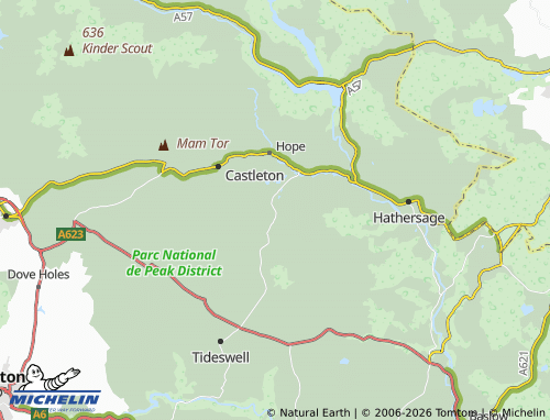 Mappa MICHELIN Bradwell - ViaMichelin