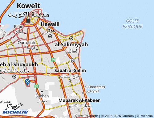 Mappa MICHELIN Salwa - ViaMichelin