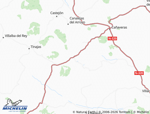 MICHELIN Olmeda de la Cuesta map - ViaMichelin