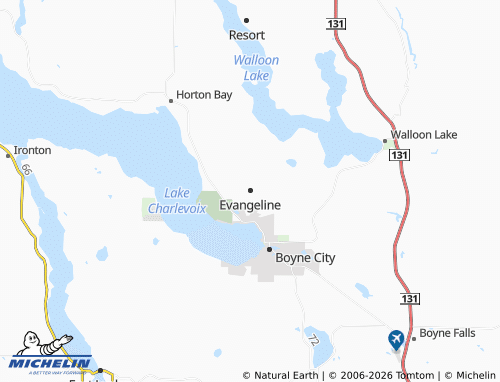 Mappa MICHELIN Evangeline - ViaMichelin