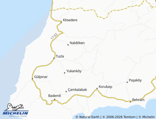 MICHELIN Çamköy map - ViaMichelin