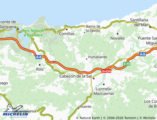 Mappa MICHELIN La Ayuela - ViaMichelin