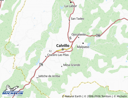 Carte MICHELIN Centro - ViaMichelin