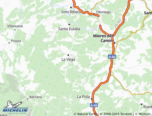 MICHELIN La Xuncar map - ViaMichelin