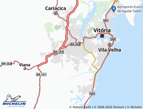 MICHELIN-Landkarte Campo Belo - ViaMichelin