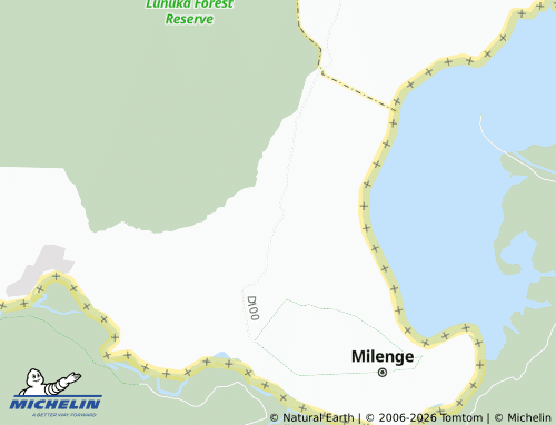 MICHELIN Kulelwa map - ViaMichelin
