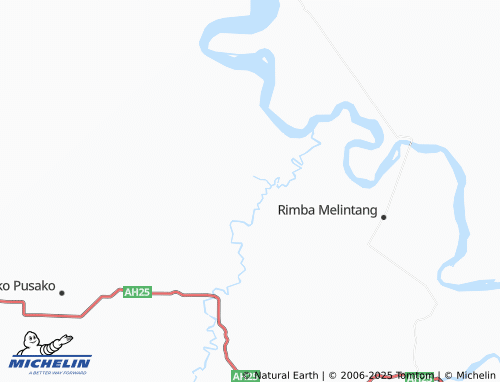 MICHELIN Bangko Kanan map - ViaMichelin