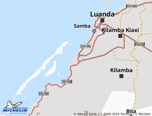 Mappa MICHELIN Futungo de Belas - ViaMichelin