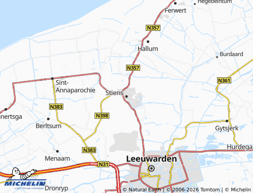 MICHELIN Stiens map - ViaMichelin